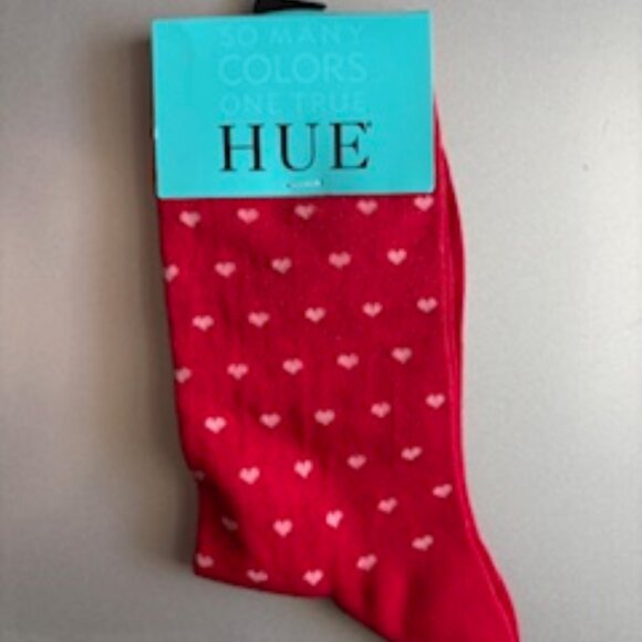 Hue Red Hearts Women's Socks - Picture 1 of 4